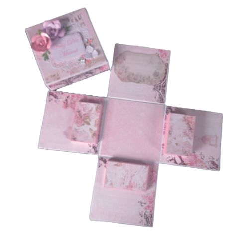 Caja para regalo  - Día de la madre - Rosa-1