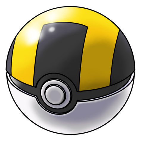 Pokebola - Ultra Ball - Ultra pelota-0
