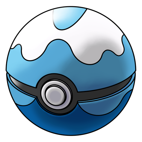 Pokebola - Dive Ball - Bola de buceo-0
