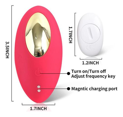 Vibrador Estimulador Con Mando A Distancia Y App Móvil-1
