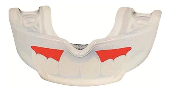 Protector Bucal Dientes Boxeo Rugby - Blanco-0
