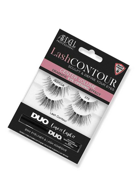 Duo Pestañas De Tira Ardell Contour Center 370-1