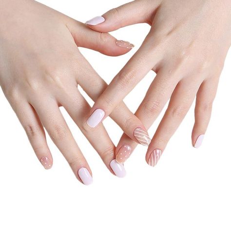 Uñas Sticker Efecto Gel Tiolla Cute-0