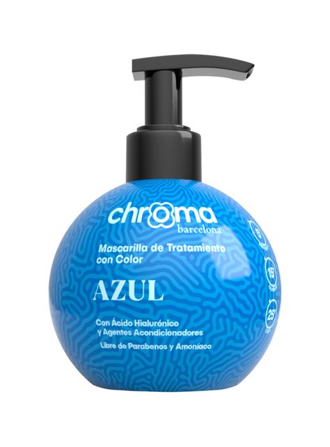Chroma Barcelona Matizador Semi Permamente Tono Azul 250 Ml-0