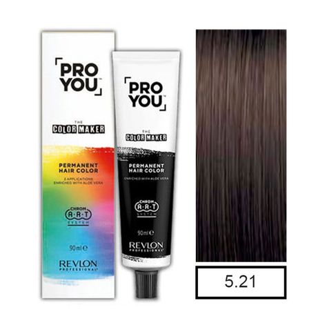 Tintura 5.21 Pro You Castaño Claro Perlado 90ml-0