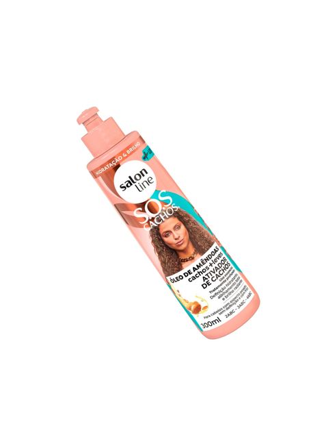 Activador Oleo De Almendra Sos Cacho Salon Line 300 ml-1
