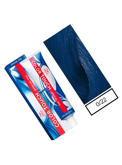 WELLA-tintura semipermanente color touch special mix 0/88 magic zafiro 60gr + Peróxido en crema de 1,9%-1