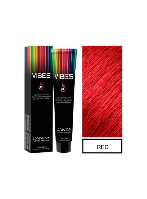 Tintura Fantasia Semipermanente Vibes Lanza Red 90ml-0