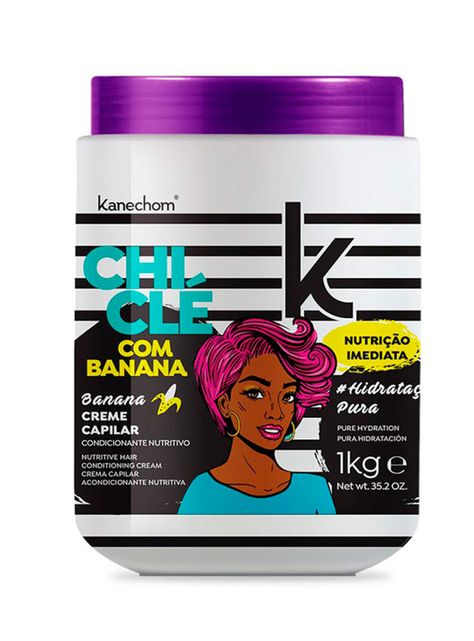 Máscara Chicle Con Banana-0