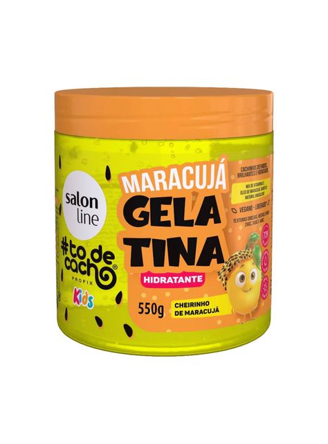Gelatina Hidratante Kids Maracuya Salon Line 550 Gr-0