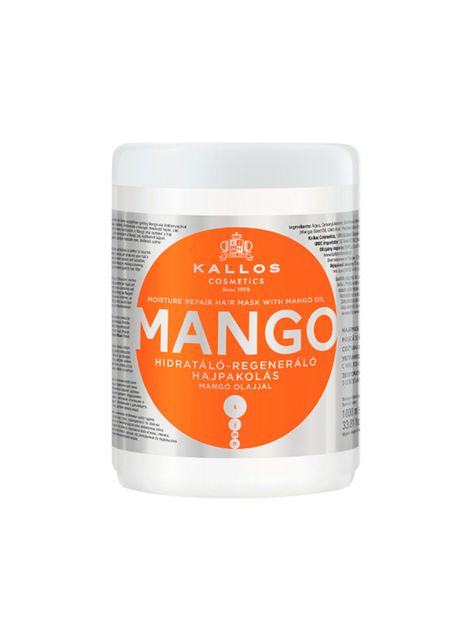 KALLOS - Máscara aceite de Mango Cabellos Dañados 1000ml-0