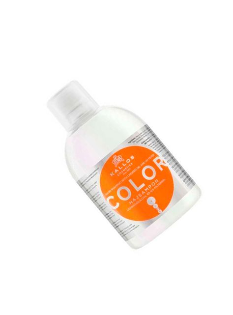 KALLOS - Shampoo aceite de linaza y filtro UV para cabello teñido 1000ml-1