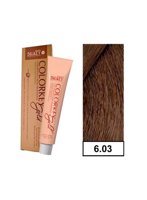 COLORKEY GOLD - Tintura Permanente Efecto 3D Pigment 60gr  - NC 6.03 Rubio Oscuro Lev. Calido-0
