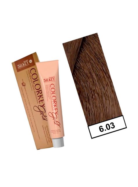 COLORKEY GOLD - Tintura Permanente Efecto 3D Pigment 60gr  - NC 6.03 Rubio Oscuro Lev. Calido-1