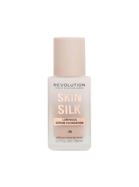 Base de maquillaje Skin Silk Serum de Makeup Revolution 23ml - F4 CLARO-0