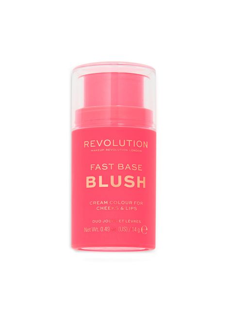 Rubor en barra Fast Base Labios y Mejillas de Makeup Revolution 14g - BLOOM-0