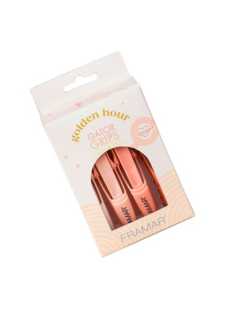 Set Pinzas Cocodrilo Framar Golden Hour 4Und-1