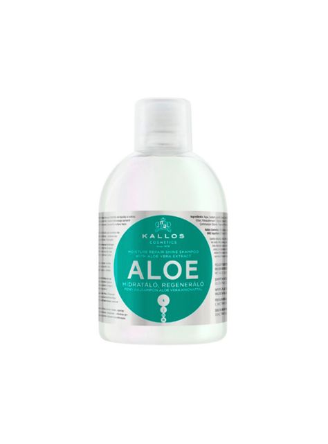 KALLOS - Shampoo Regenerador y Brillo con extracto de Aloe Vera 1000ml-0