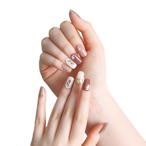 Uñas Sticker Efecto Gel Tiolla Tulip-0