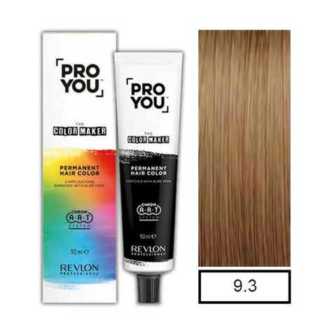 Tintura 9.3 Pro You Rubio Muy Claro Dorado 90ml-0