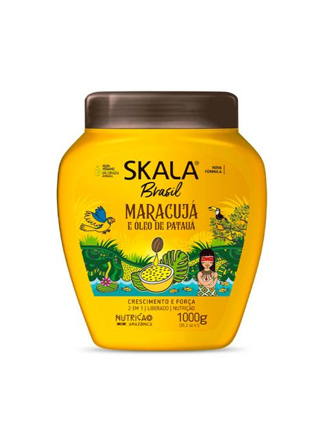 Máscara Maracuya Nutritiva 2 En 1 Skala 1000 G-0