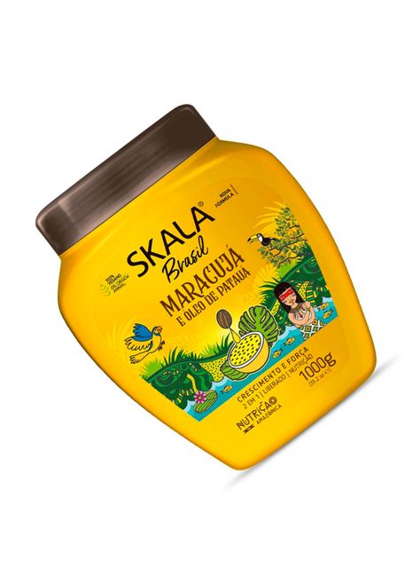 Máscara Maracuya Nutritiva 2 En 1 Skala 1000 G-1