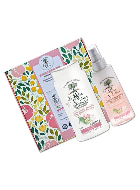 Set Shampoo + Spray Desenredante Normal Le Petit Olivier-1