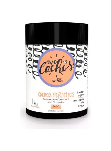 Crema Para Peinar Cabello Con Crespos 3abc Griffus 1kg-0