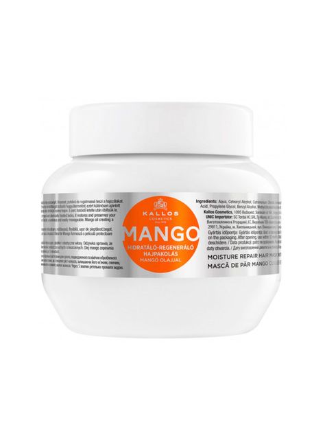 KALLOS - Máscara aceite de Mango Cabellos Dañados 275ml-0