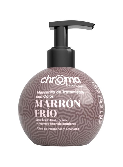 Chroma Barcelona Matizador Semi Permamente Marron Frio 250 Ml-0