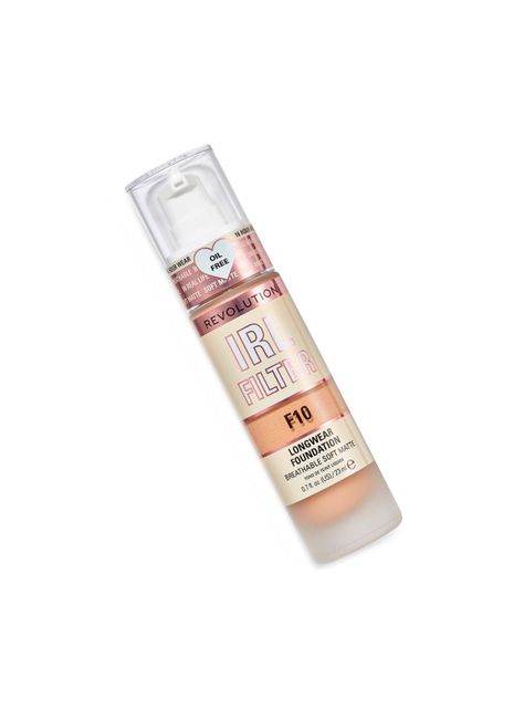 Base de maquillaje Matte IRL Filter larga duración Revolution 23ml - F10-1