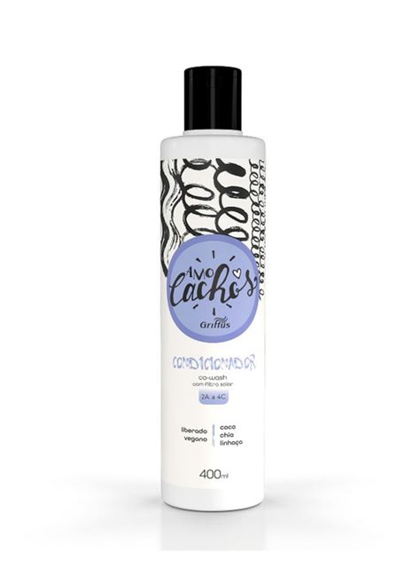 Acondicionador Griffus Amo Cachos 400 Ml Aceite De Coco-0