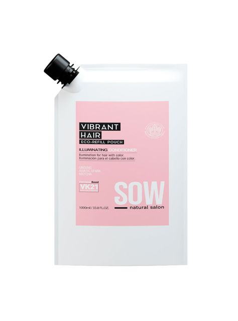 SOW VIBRANT HAIR - Eco-Recarga Acondicionador Cabellos Color y mechas 1000ml-0