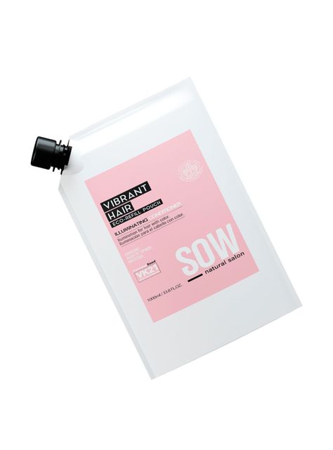 SOW VIBRANT HAIR - Eco-Recarga Acondicionador Cabellos Color y mechas 1000ml-1