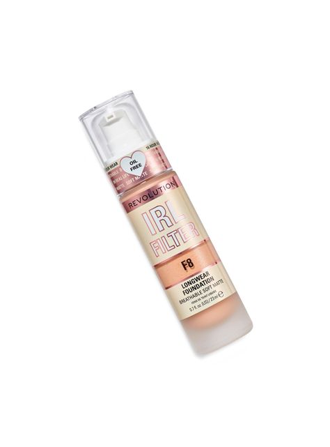 Base de maquillaje Matte IRL Filter larga duración Revolution 23ml - F8-1
