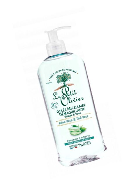 Gel Micelar Desmaquillante Aloe Vera Le Petit Olivier 400 Ml-1