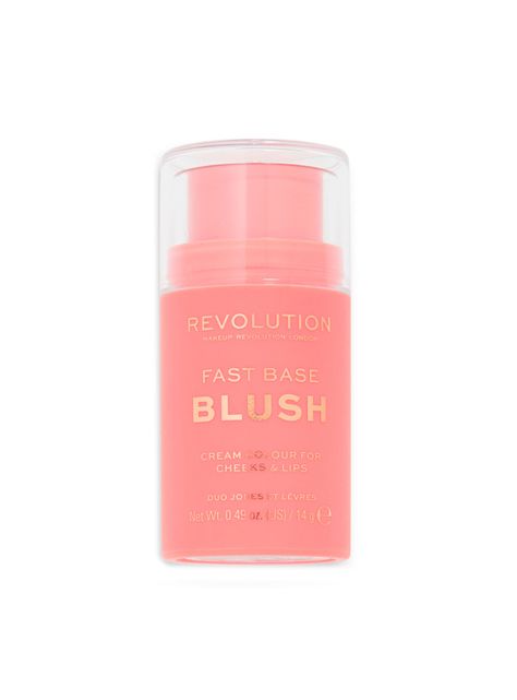 Rubor en barra Fast Base Labios y Mejillas de Makeup Revolution 14g - PEACH-0