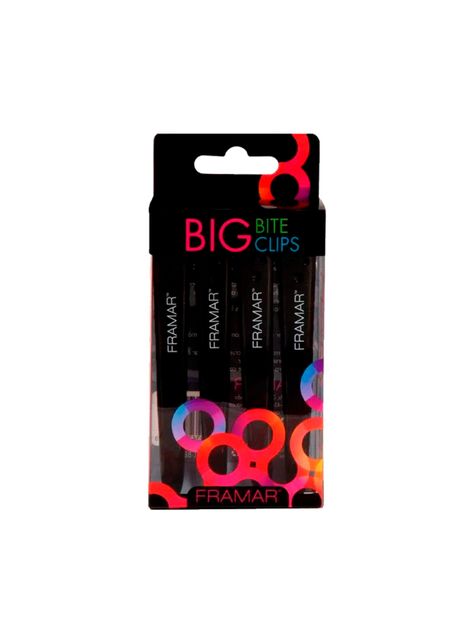 Set Pinzas Framar Cocodrilo Negro-0