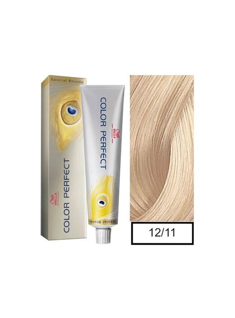 WELLA-tintura permanente color perfect special blonde 12/11 rubio especial cenizo intenso 60gr + oxidante 20vol 60ml-0