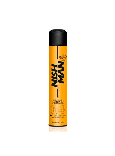 Nishman - Laca Pro Styling Hair Spray Extra Fuerte 400 Ml-0