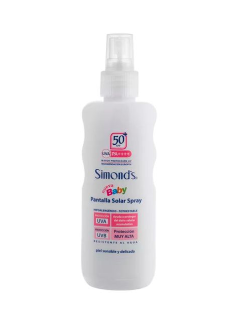 Bloqueador Solar Spray Simonds Baby Fps50 190ml-1