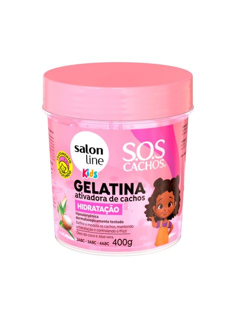 Gelatina Hidratacion Kids Salon Line 400 Gr-0