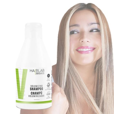 Salerm Hairlab Shampoo Voluminizador Efecto Push Up 300ml-1