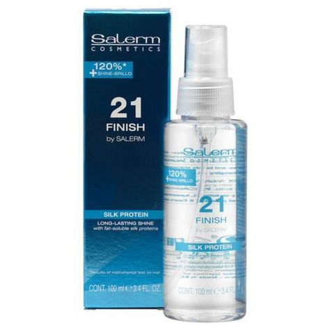 Shampoo Salerm 21 Nutricion + Finish Brillo Profesional-2