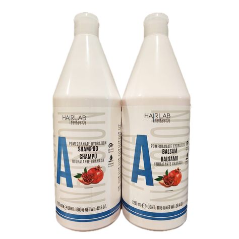 Salerm Kit Shampoo Y Acondicionador Granada 1.200ml C/u-0