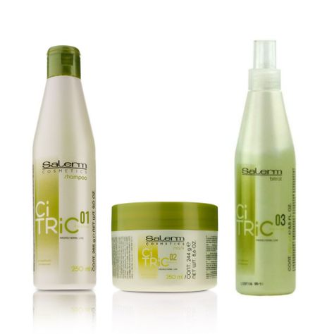 Salerm Cosmetics Citric balance Acido Kit 3 Pasos Profesional-1