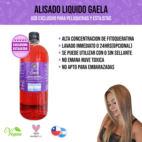 Solfer alisado permanente liquido gaela para estilistas-1