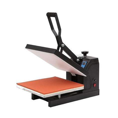 Estampadora Sublimación Plancha Plana 38x38 Poleras-0