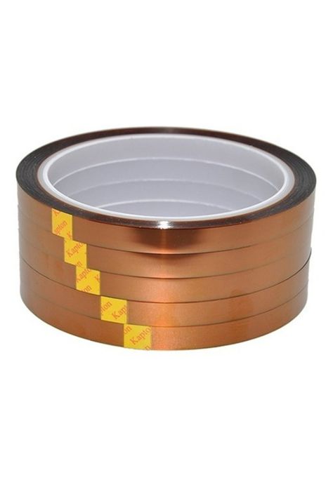Cinta Termica Kapton Sublimacion 6mm X 33m Pack 5 Unidades-0