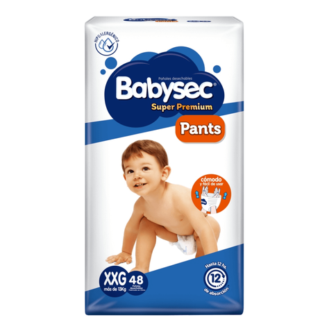 Pants Babysec Super Premium 48 Un Xxg-1